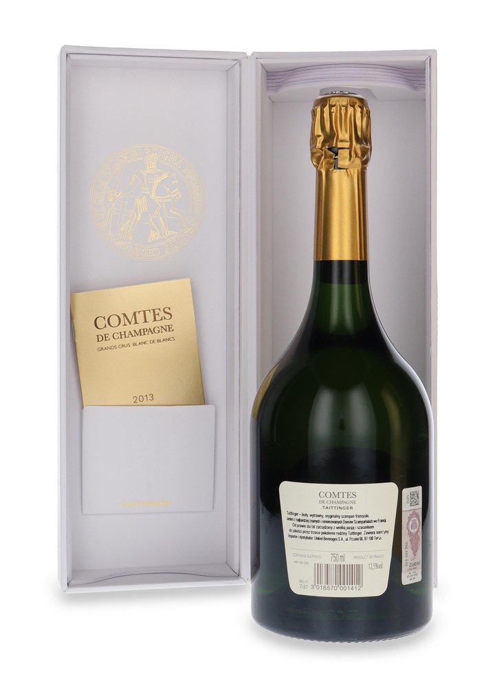 Szampan Taittinger Comtes Blanc de Blancs 2013 / 12,5% / 0,75l