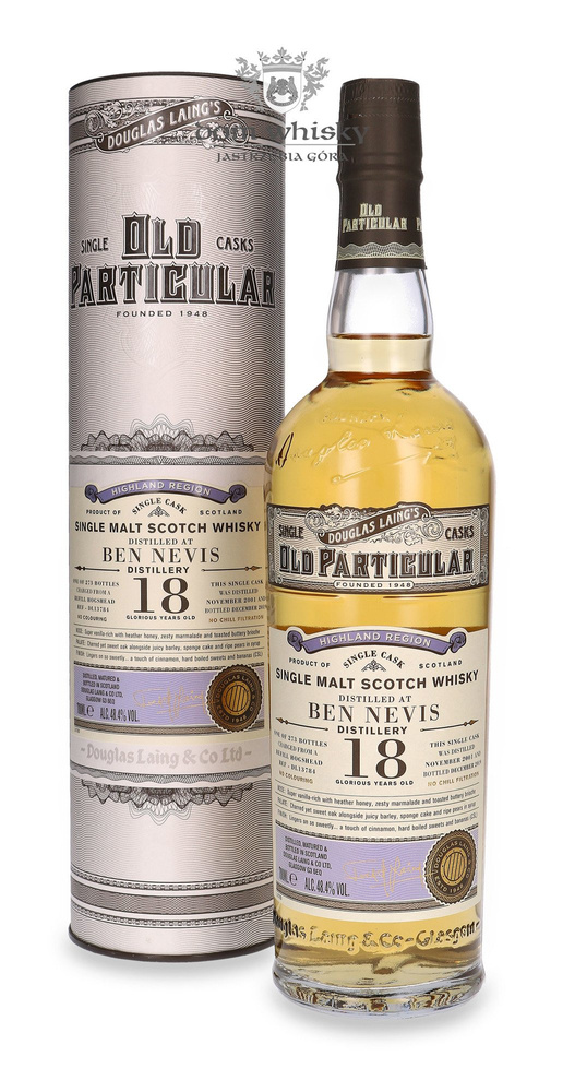 Ben Nevis 18-year-old (D.2001 B.2019) Douglas Laing's Old Particular /48.4%/ 0.7l
