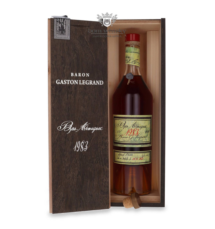 Armagnac Baron Gaston Legrand 1983 (Bottled 2023) / 40% / 0,7l