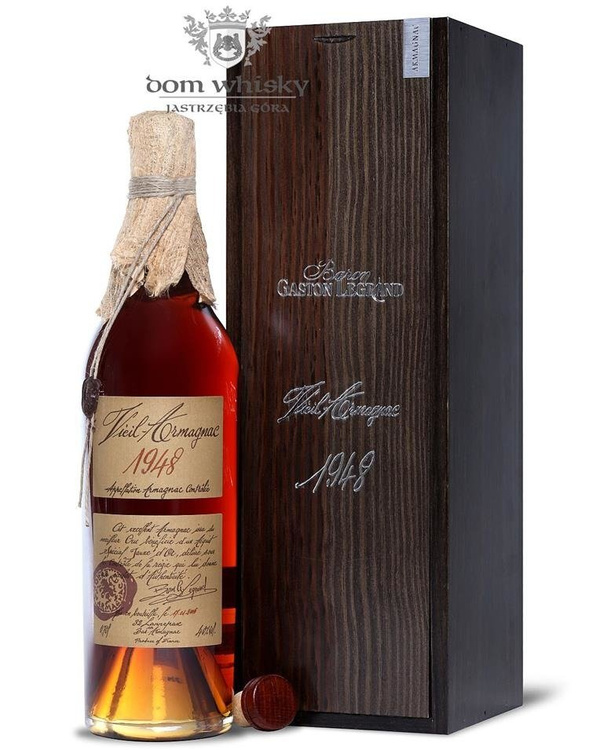 Armagnac Baron Gaston Legrand 1948 / 40% / 0,7l