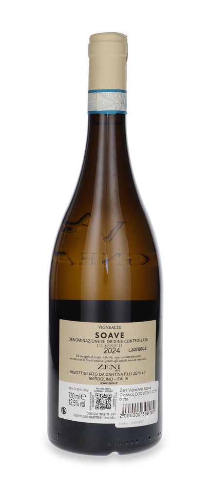 Zeni Vigne Alte Soave Classico DOC 2024 / 12,5% / 0,75l