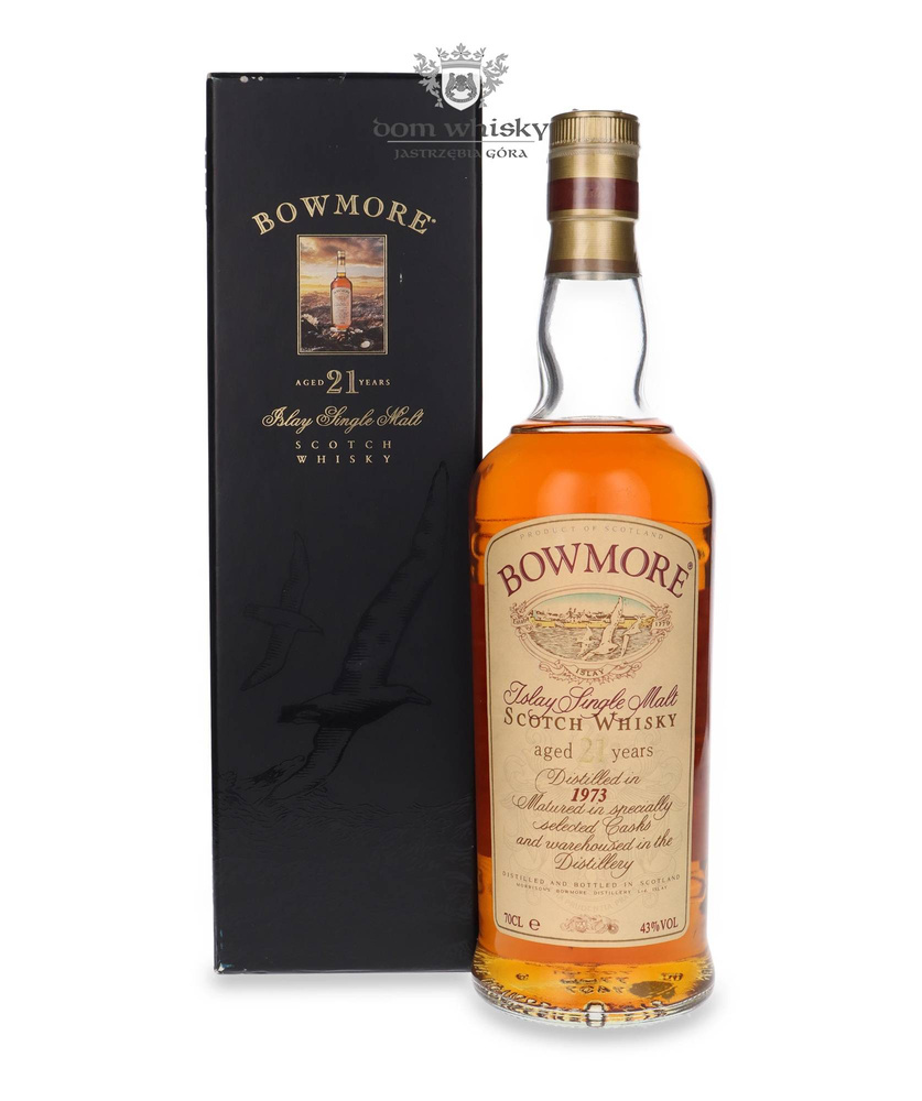 Bowmore 21-year-old, (Distilled 1973) / 43% / 0.7l