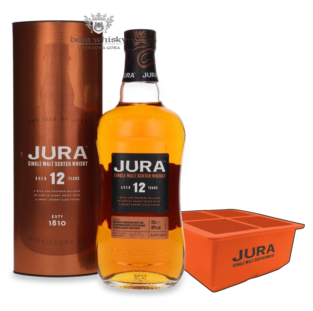 Jura 12 year old (B.2018) / 40% / 0.7l + ice cube mold