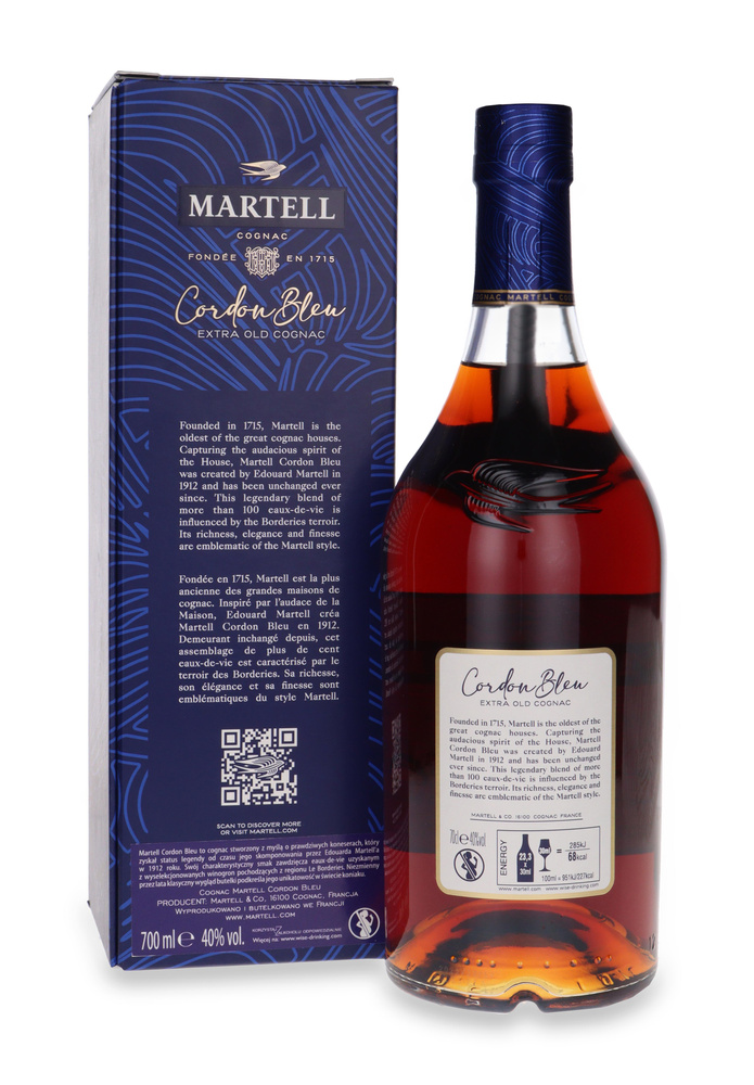 Martell Cordon Bleu koniak | 0,7L | 40% • Winnica Lidla