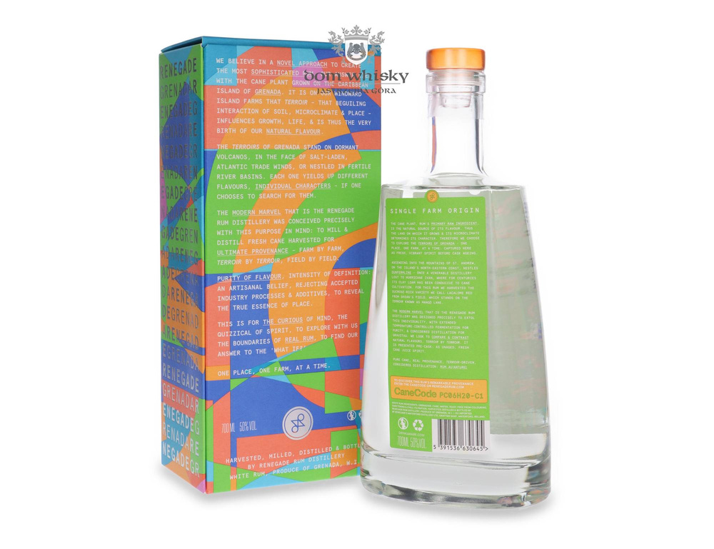Renegade Dunfermiline Column Still Rum / 50% / 0.7l