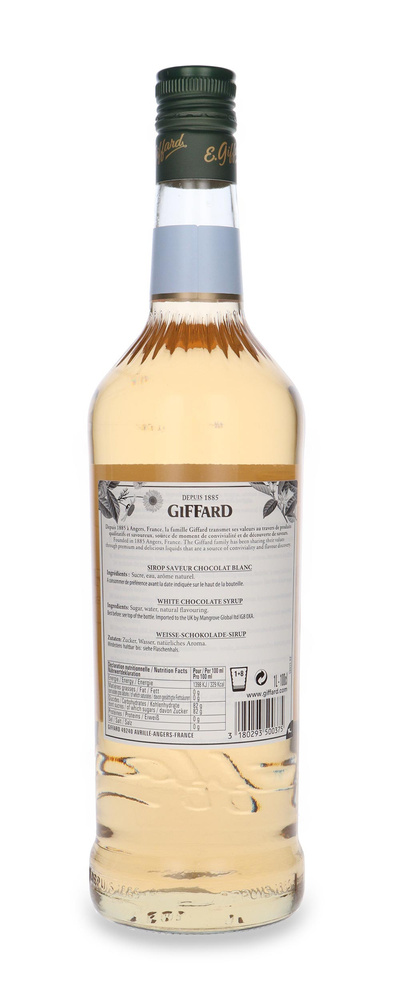 Giffard White chocolate bar syrup / 1l