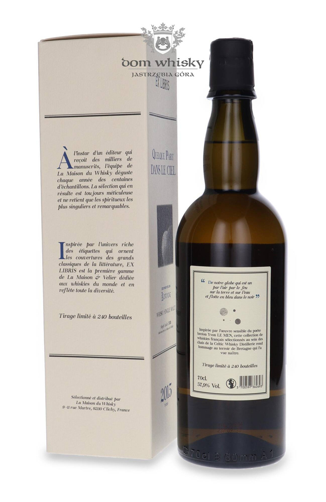 Kornog 2018, 8 Year Old Ex Libris Quelque Part Dans Le Ciel LMDW / 57.9% / 0.7l