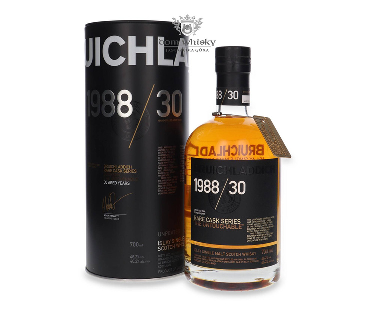 Bruichladdich 1988/30 Rare Cask Series, 30-letni / 46,2%/ 0,7l