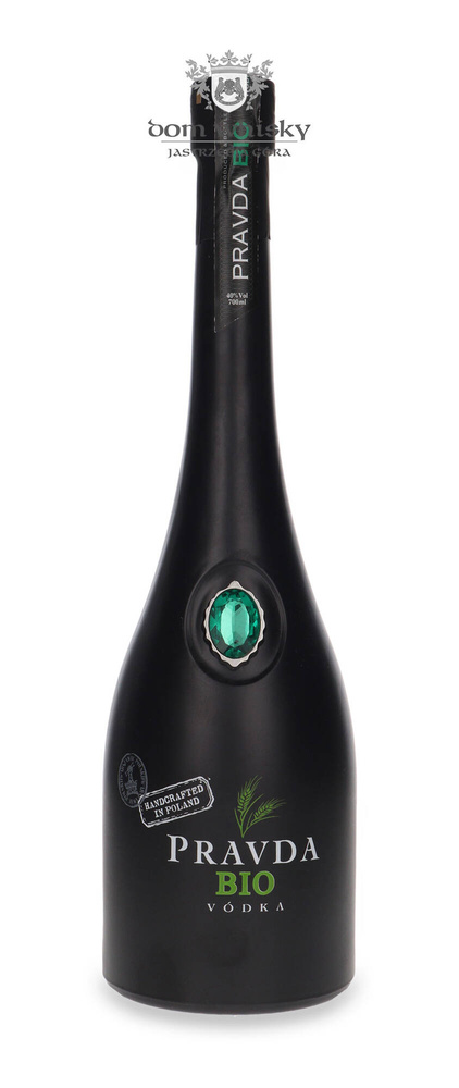 Wódka Pravda BIO Vódka / 40% / 0,7l + 2 kieliszki oraz ice-bag!