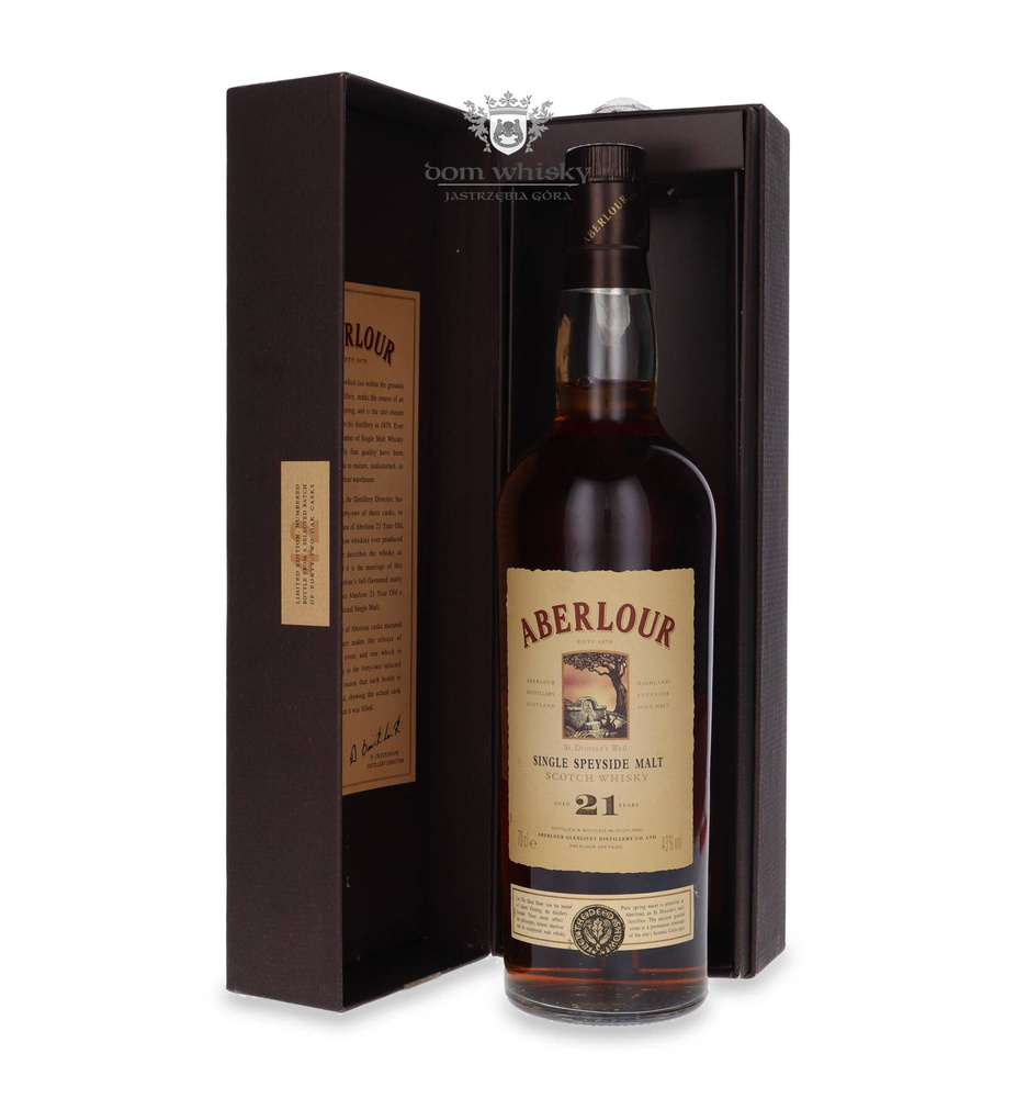 Aberlour 21-year-old (Bottled 2000) / 43% / 0.7l