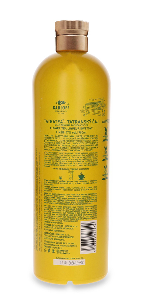 Tatratea Flower Tea Liqueur / 47% / 0,7l