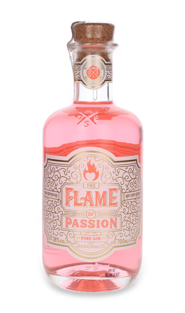 The Flame Of Passion Pink Gin / 38% / 0,7l