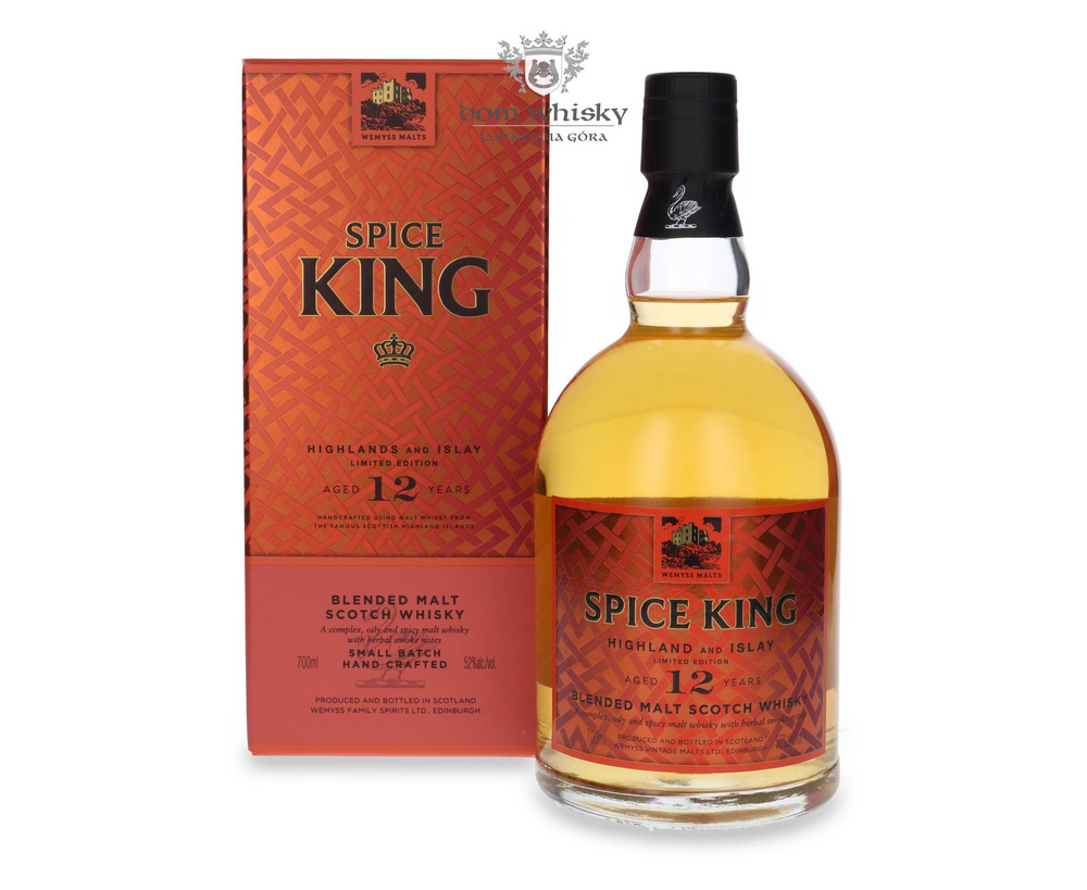 Wemyss Spice King 12 Year Old Blended Malt, Limited Edition / 52% / 0.7l