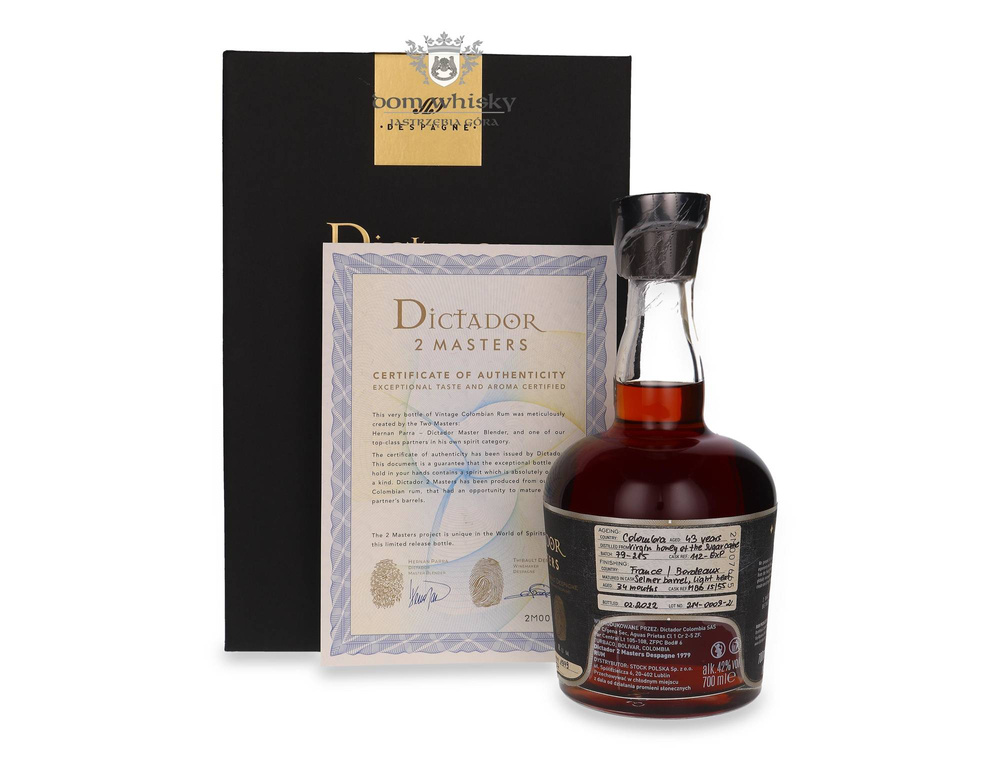 Dictador 2 Masters Despagne 1979 Edition 2022 / 42% / 0.7l
