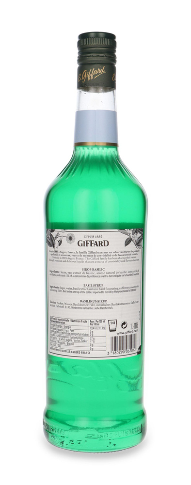Giffard Basilic bar syrup / 1l