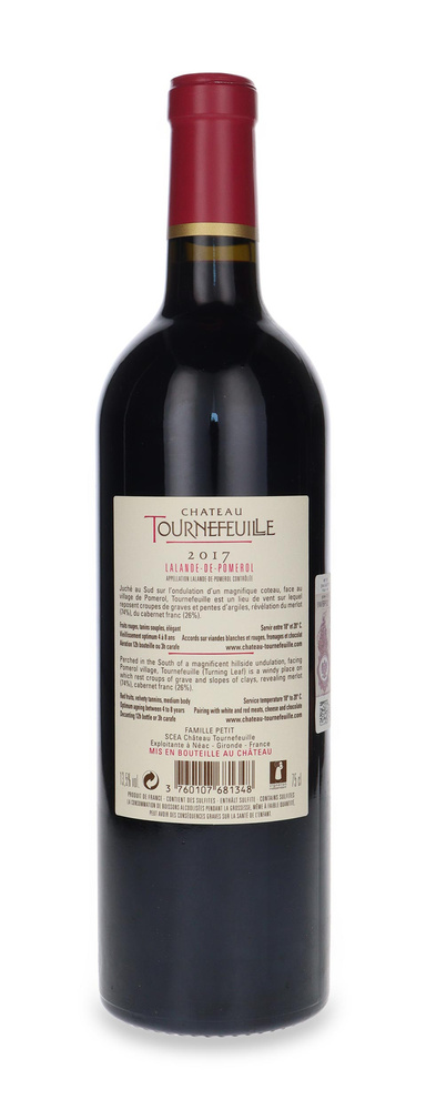 Chateau Tournefeuille Lalande-de-Pomerol 2017 / 13,5% / 0,75l
