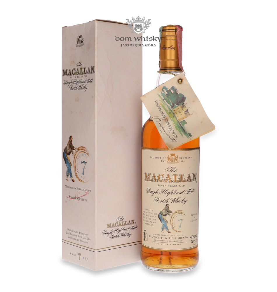 Macallan 7 Year Old Armando Giovinetti / 40% / 0.7l
