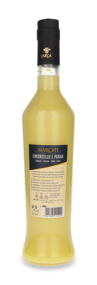 Marcati Limoncello Panna Cream Liqueur / 17% / 0.5l