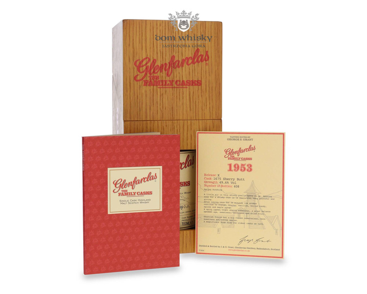 Glenfarclas The Family Casks 1953 (Bottled 2012) / 49,6% / 0,7l