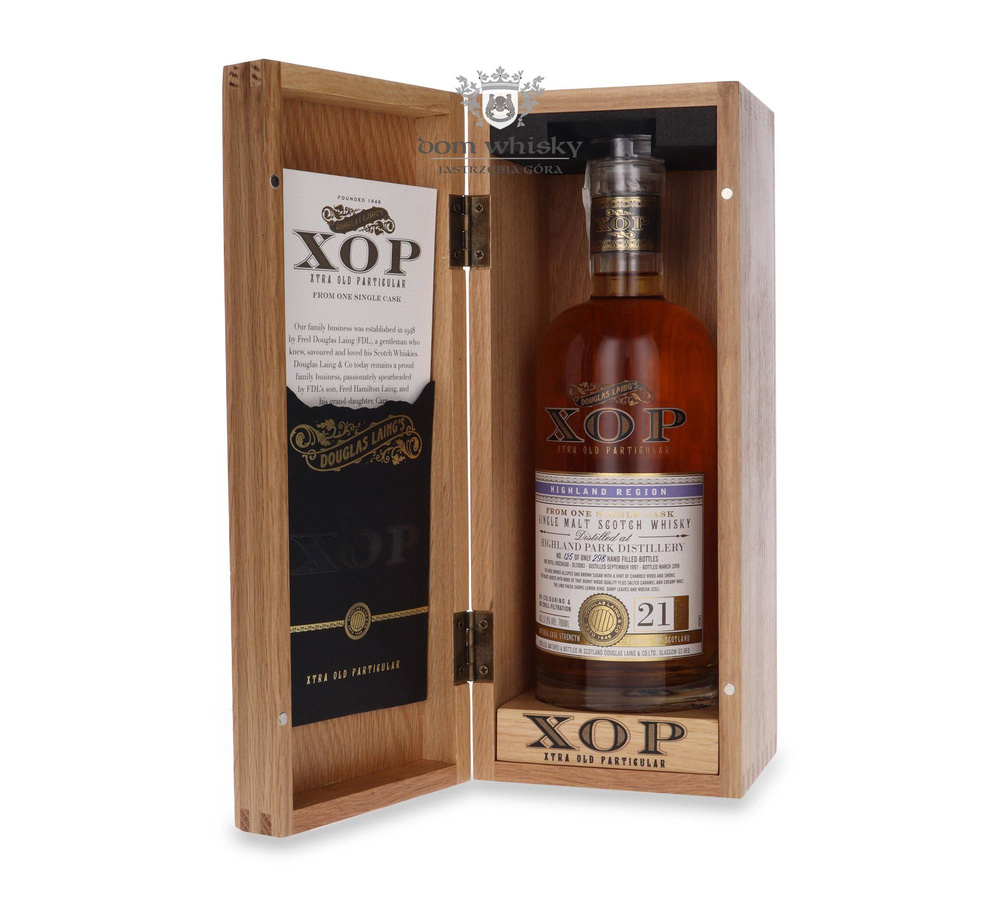 Highland Park 21-letni (D.1997, B.2019) Douglas Laing’s XOP / 51,9% / 0,7l