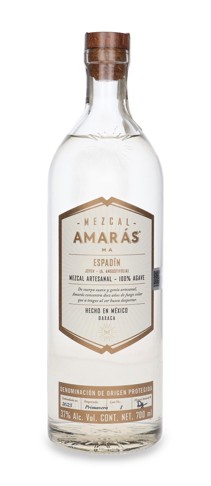 Mezcal Amaras Espadin Joven 100% Agave 2023 / 37% / 0.7l