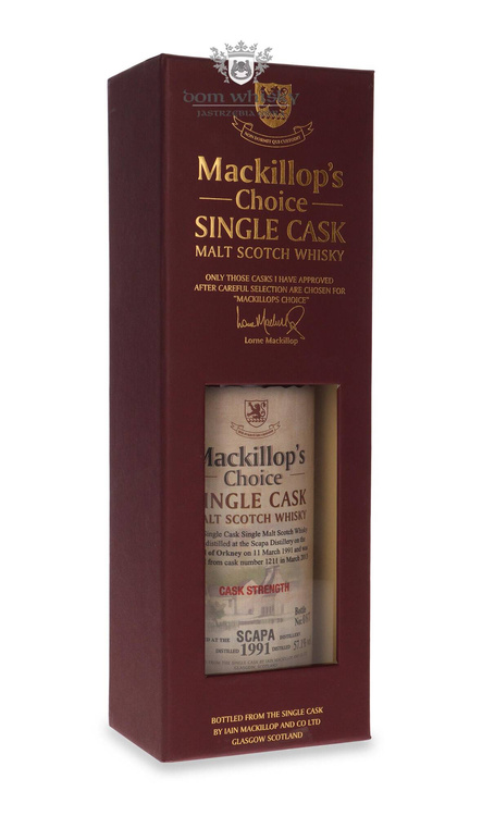 Scapa 1991 (B.2013) Mackillop's Choice / 57,1% / 0,7l