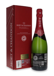 Szampan Moet & Chandon Pharrell Williams Red Limited Edition/ 13% / 0,75l