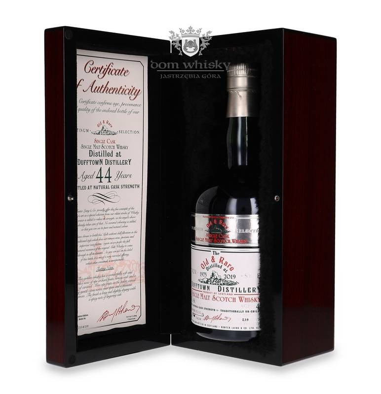 Dufftown 44-year-old (D.1975, B.2019) Old &amp; Rare HL / 41.8% / 0.7l