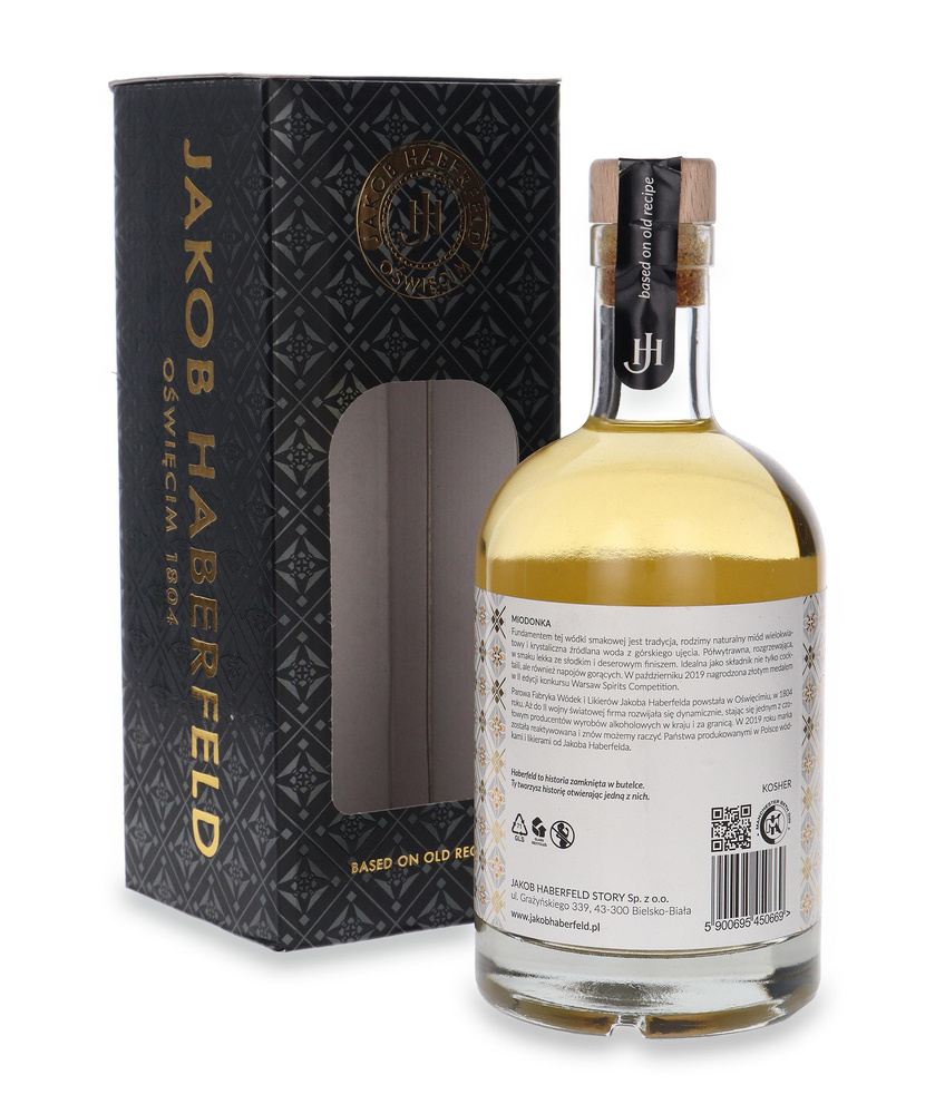Wódka Jakob Haberfeld Miodonka Honey Vodka /40% /0,5l