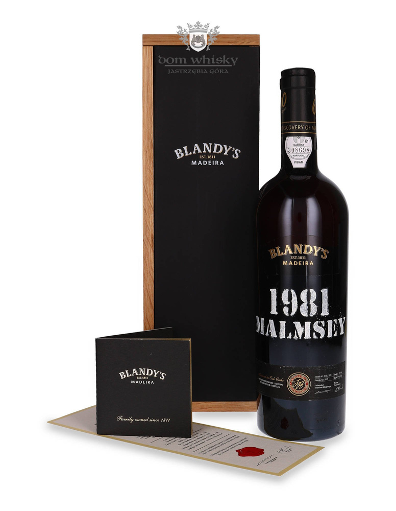 Blandy's 1981 Malmsey Madeira (Portugalia) / 21%/ 0,75l