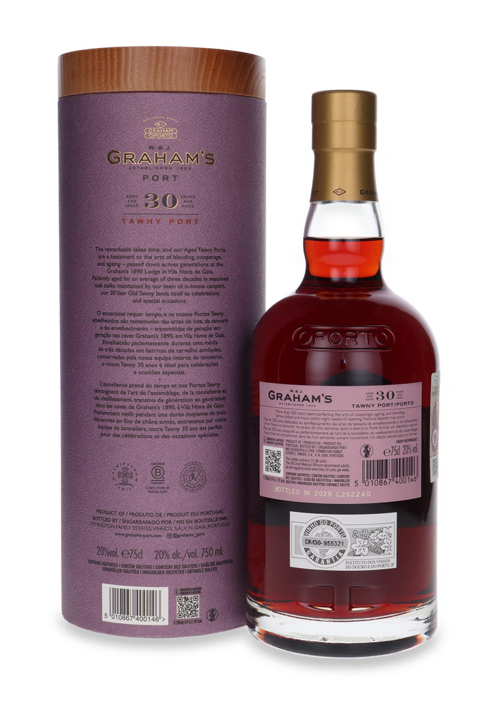 W. & J. Graham's Port Tawny Porto, 30-letni / 20% / 0,75l