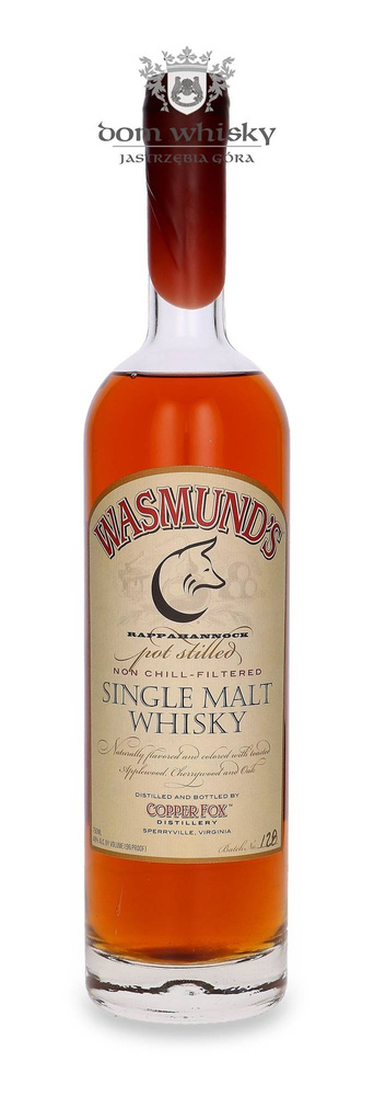 Wasmund's Rappahannock Single Malt Whiskey, Batch # 128 /48%/ 0.75l