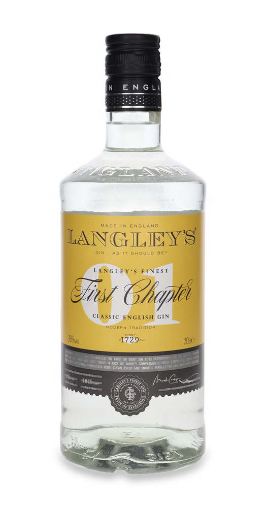 Langley's First Chapter Classic English Gin / 38%/ 0.7l