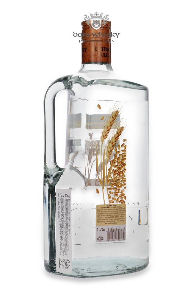 Vodka Hlibny Dar Classic / 40% / 1.75l