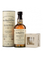 Balvenie Double Wood 12-letni / 40% / 0,7l + szklanka