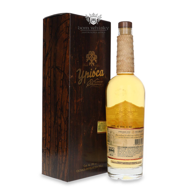 Cachaca Ypioca Cinco Chaves / 39% / 0,7l