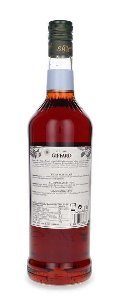 Giffard Saled Caramel bartender syrup / 1l
