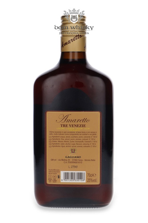 Amaretto Tre Venezie Originale Gagliano / 25% / 0,7l