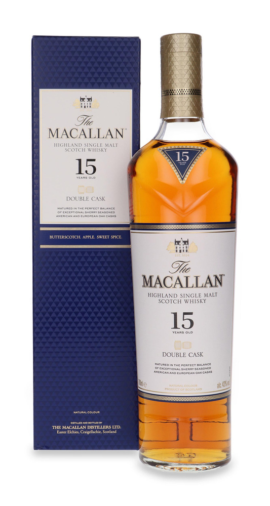 The Macallan 15 Year Old Double Cask / 43%/ 0.7l