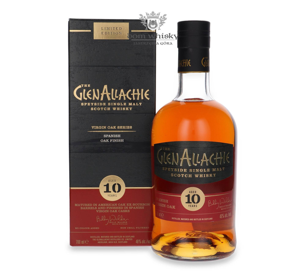 Glenallachie 10 Year Old Virgin Oak Casks / 48% / 0.7l