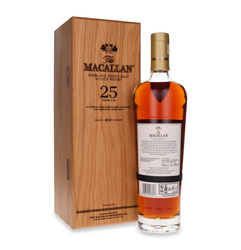 Macallan 25-letni Matured in Sherry Oak (2021 Release) / 43%/ 0,7l                                               