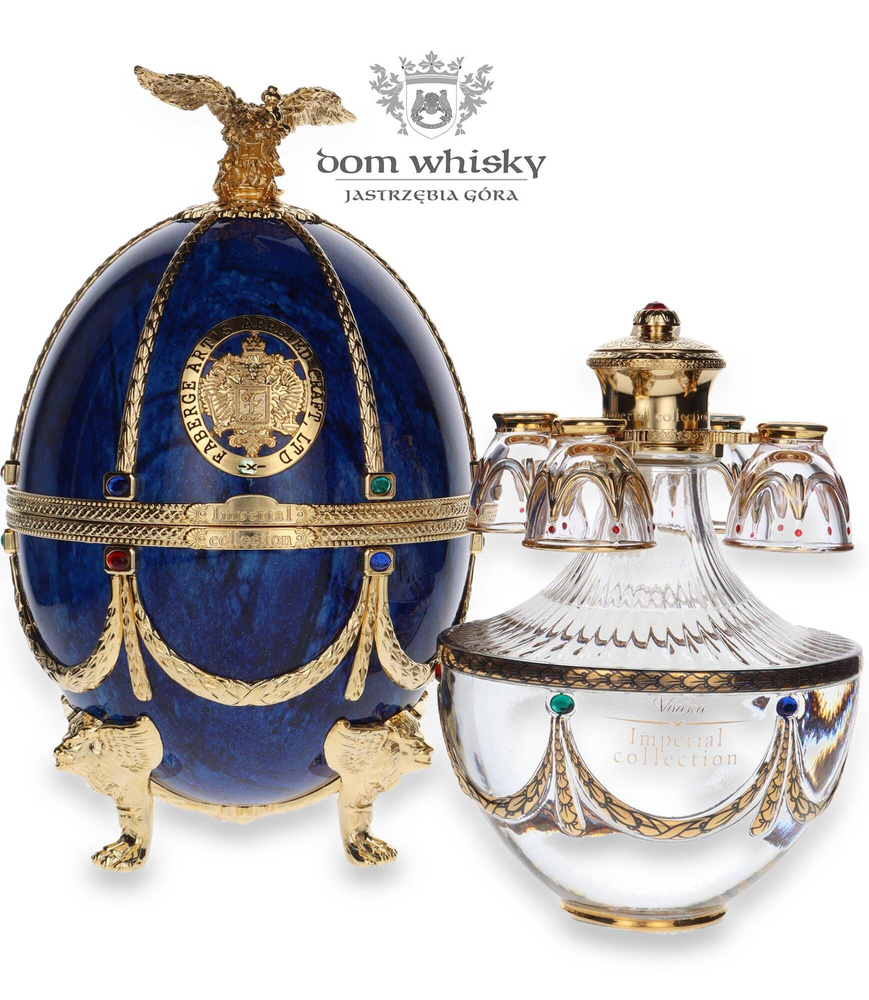 Wódka Imperial Collection Fabergé Saphire / 40% / 0,7l