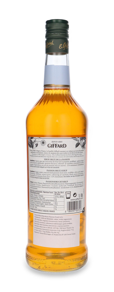 Giffard Maracuja bar syrup / 1l