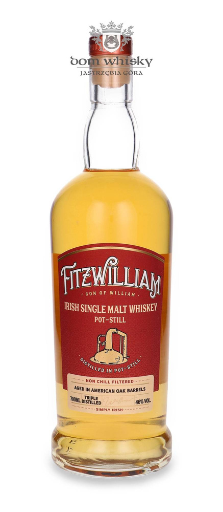 Fitzwilliam Single Malt Pot-Stil Irish Whiskey / 46% / 0.7l