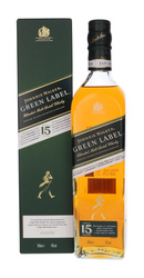 Johnnie Walker Green Label 15-letni Blended Malt / 43% / 0,7l New Edition
