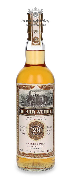 Blair Athol 29-letni (D.1988, B.2017) Jack Wiebers Old Train Line / 49,1%/ 0,7l		