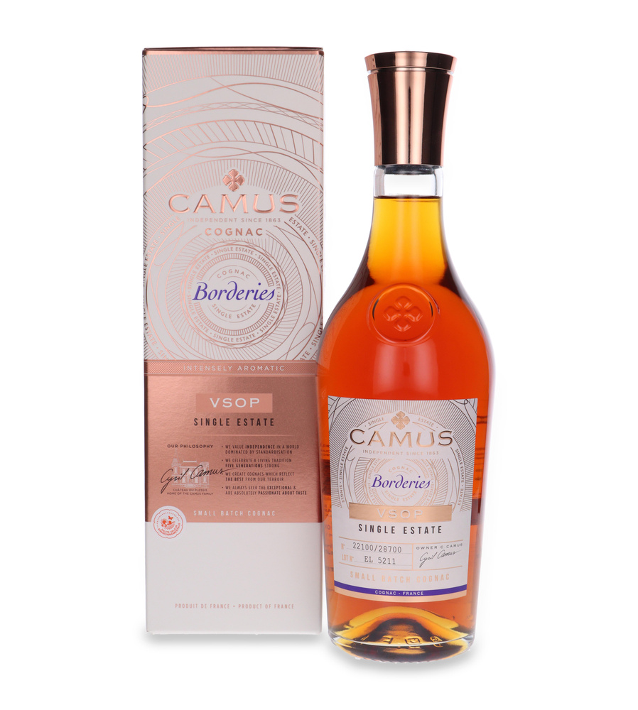 Cognac Camus Borderies VSOP Single Estate / 40% / 0,7l