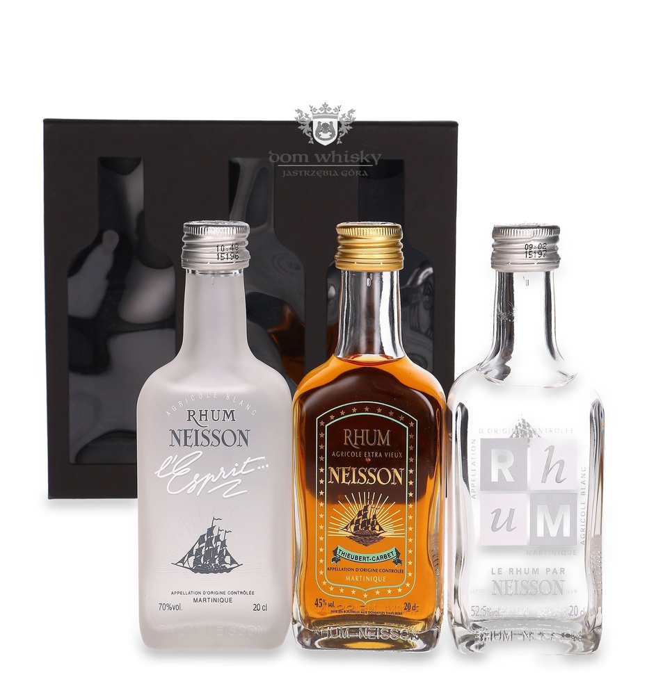 Neisson Coffret Rhum (Martinique) / 3 x 0,2l