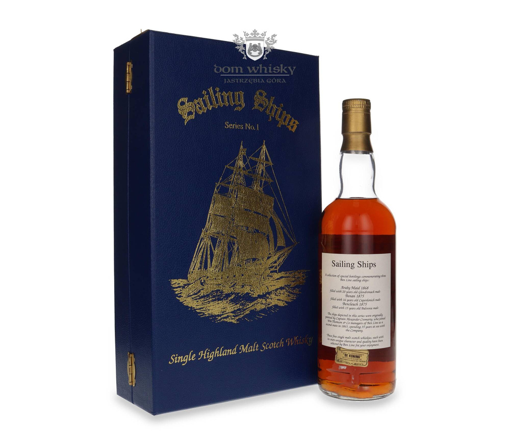Caperdonich 16-year-old (D.1972, B.1988) Sailing Ships (Benan), Signatory Vintage /40%/0.75l