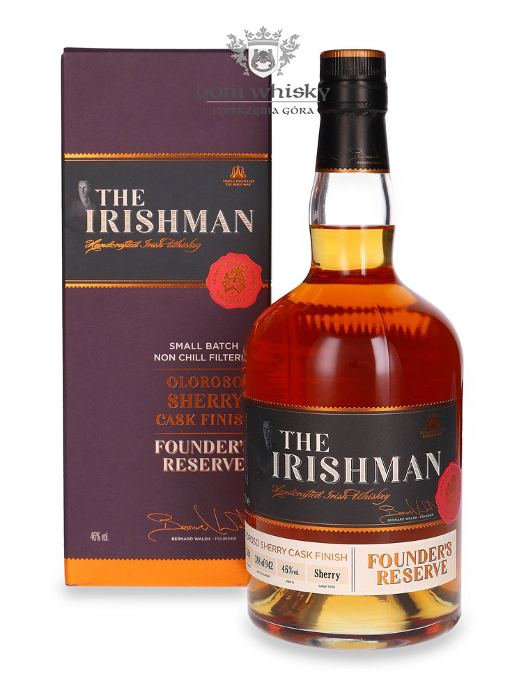 The Irishman Founder's Reserve Oloroso Sherry Cask Finish / 46%/ 0.7l